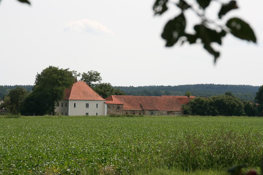 Historischer Pfarrhof Niederleierndorf Langquaid Oda fotoğraf